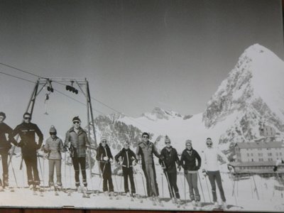 Dieses Bild hängt in der Hütte