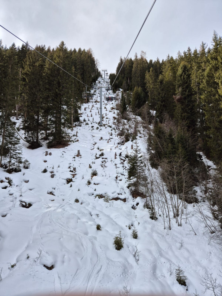 Rückfahrt mit dem Krummbach-Express