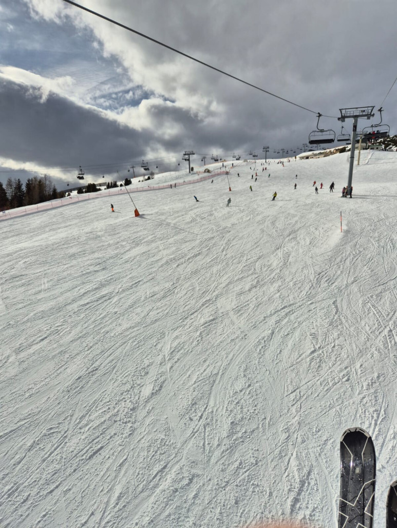 Die weiten Pisten am Ebenfeld in Gerlos