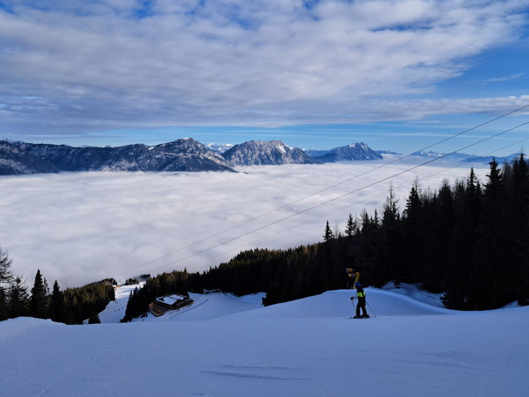 Weltcup-Abfahrt am Morgen