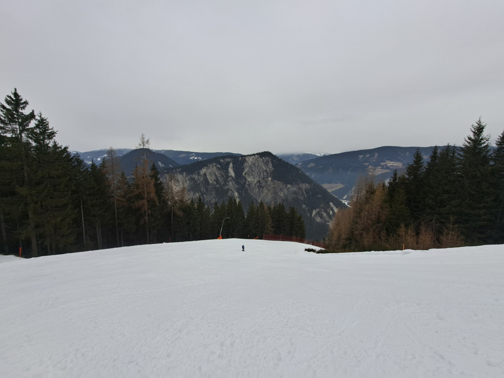 Talabfahrt Gleiming am frühen Nachmittag