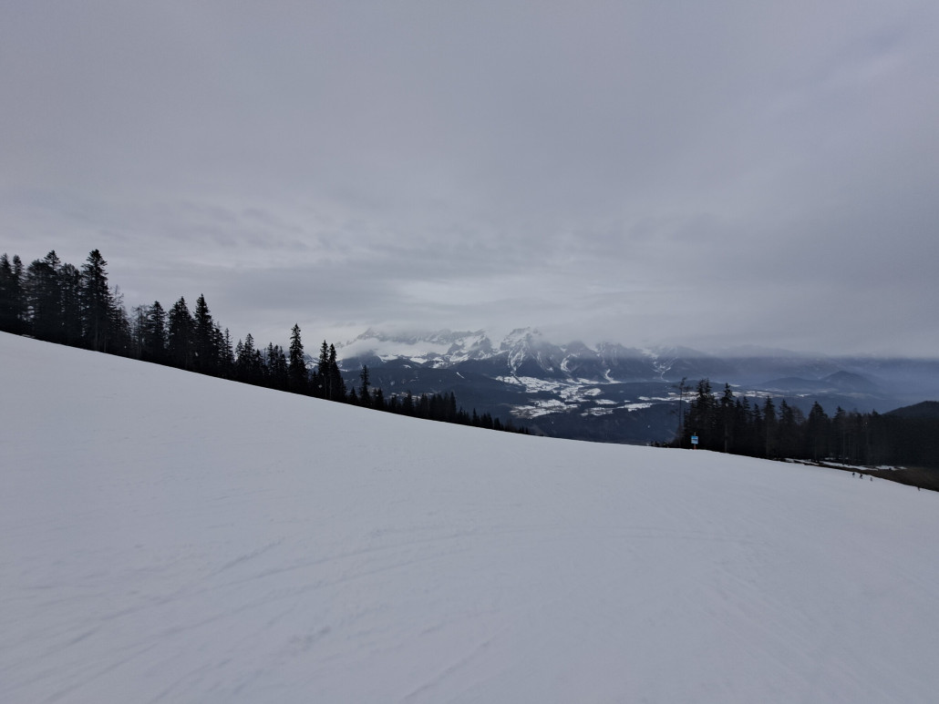 Holzer-/Schoberabfahrt am Nachmittag