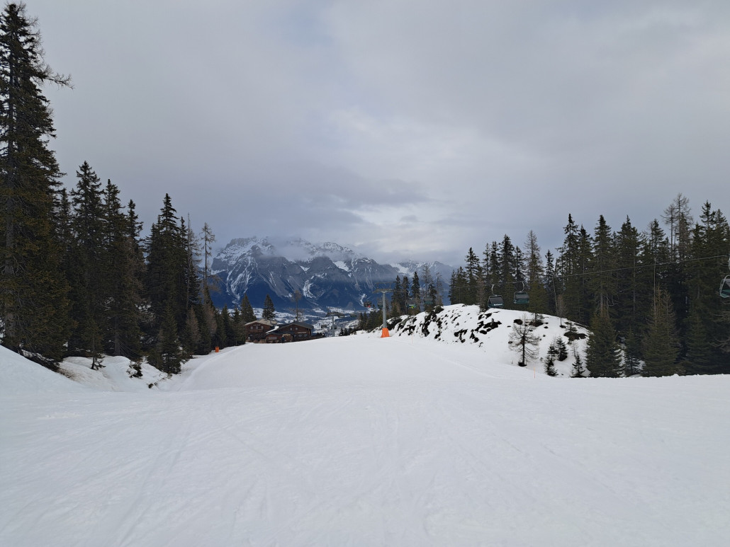 Reiteralmabfahrt am Nachmittag