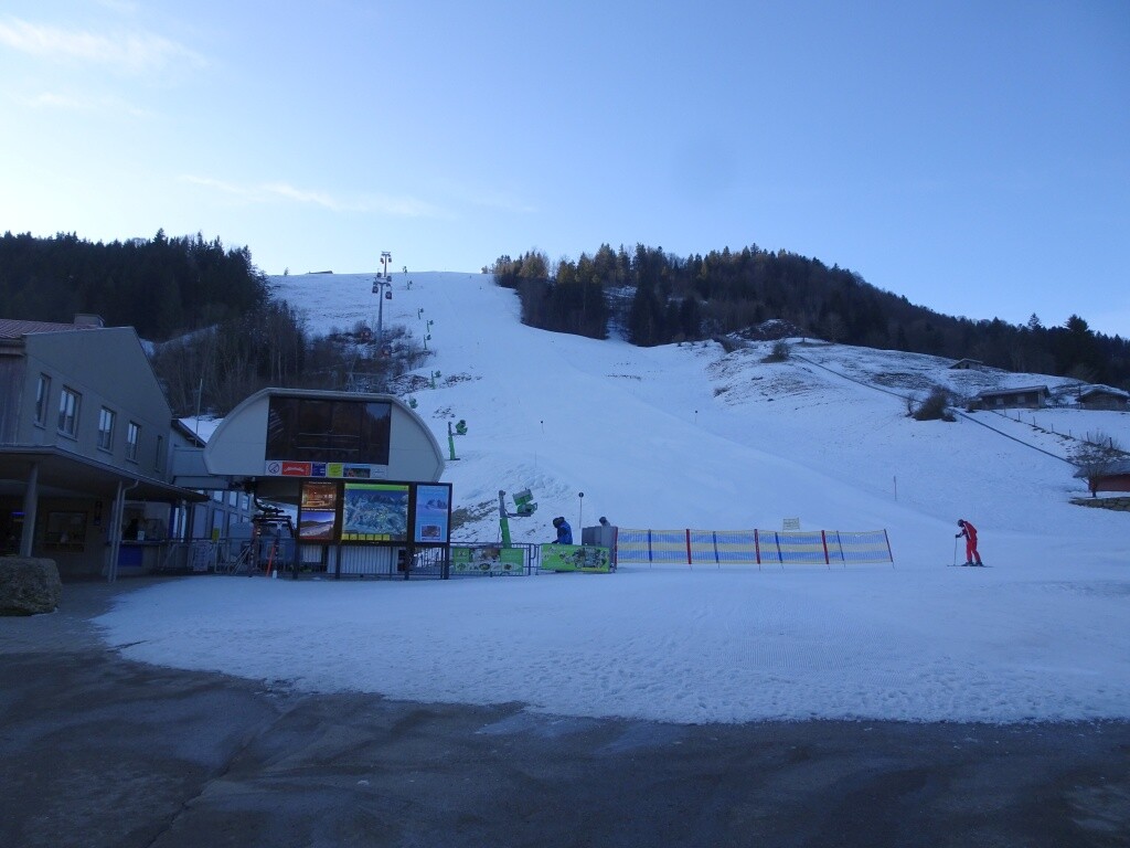 Start an der Talstation der Hündelbahn.