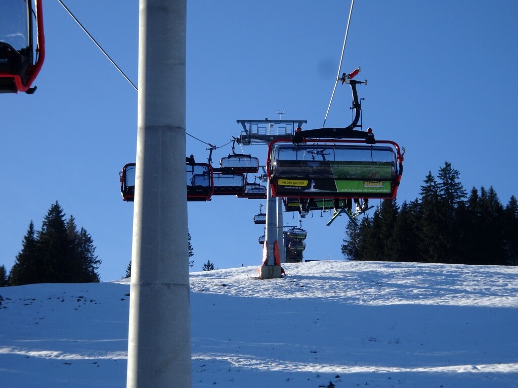 Trasse 6er Sesselbahn Hochsiedel
