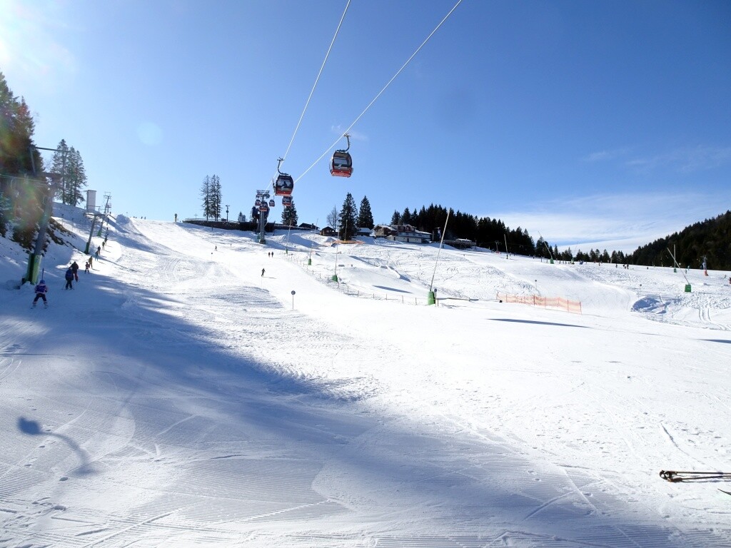 Trasse und Piste des Tellerliftes