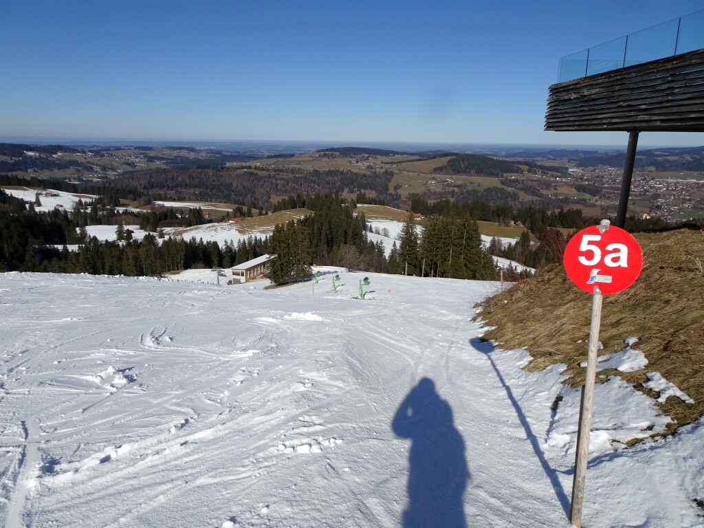 Bärenlochpiste (5a) zum Fluhexpress
