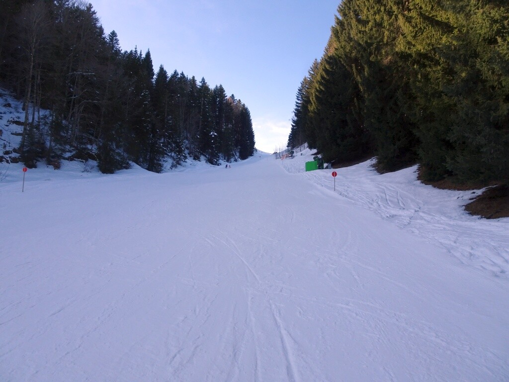 Fuchskarabfahrt (7) – vielleicht die beste Piste im Gebiet