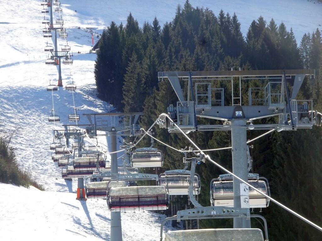 Zoom in die Trasse des Fluhexpresses