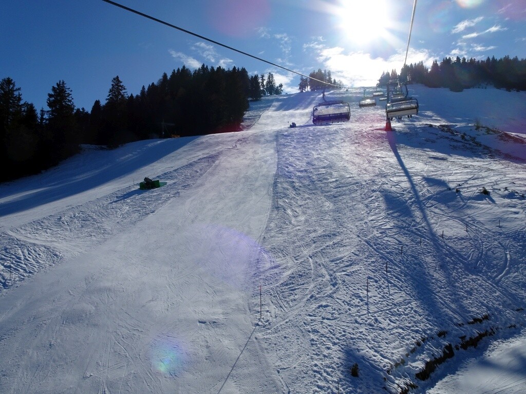 Im Fluhexpress – ich war jedesmal allein im Sessel