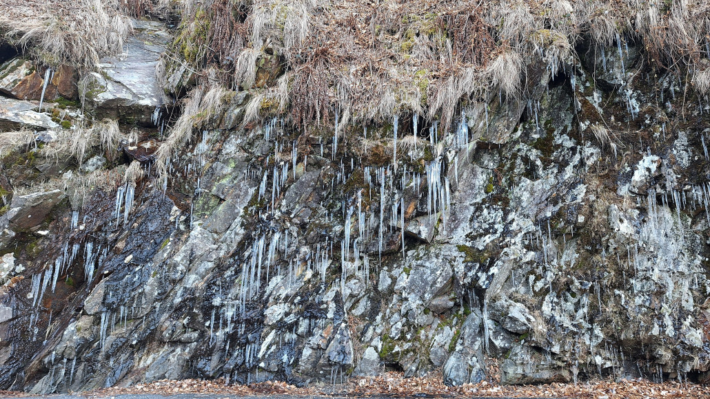 Aber statt Schnee gibts nur Eis