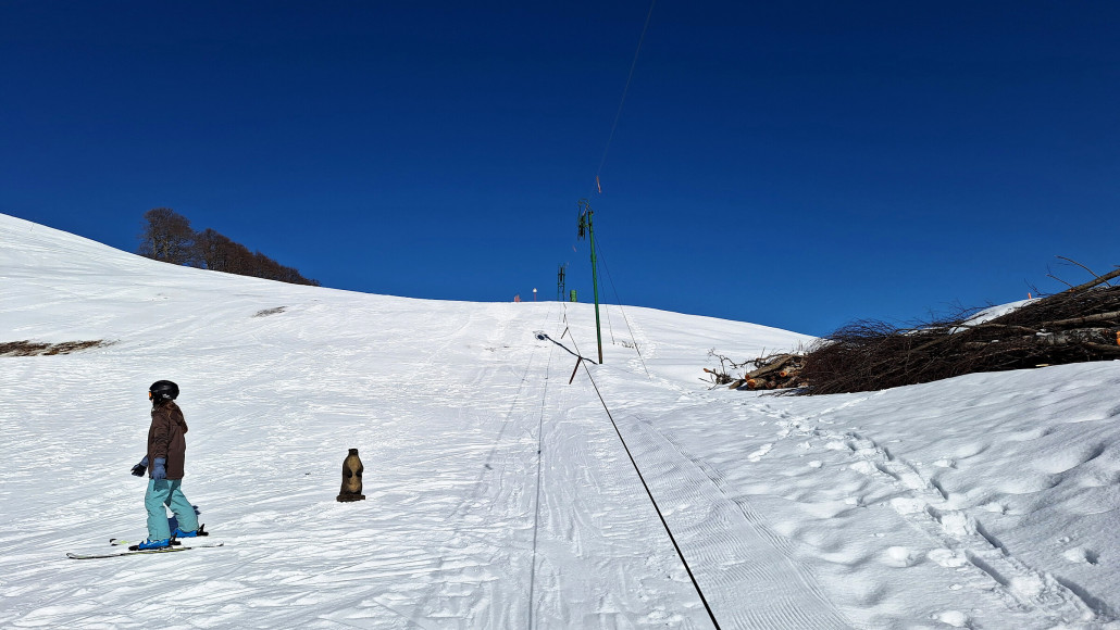 Zwischenausstieg beim Murmeli