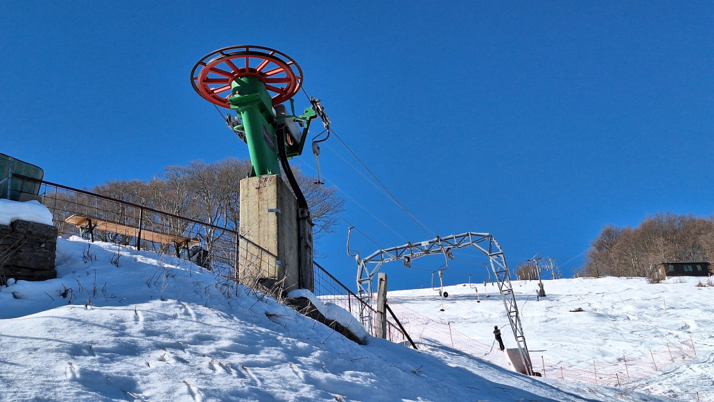 Letzte Blicke auf die Trasse