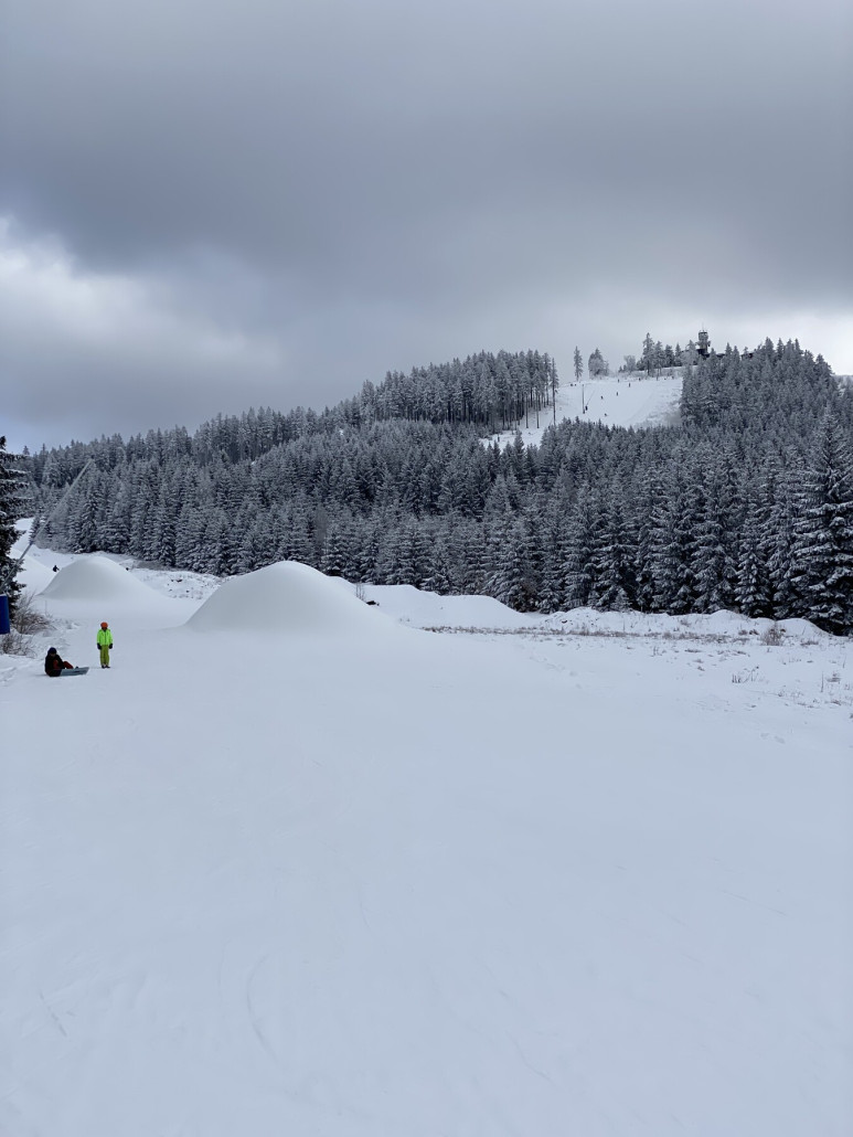 5 vor Zielsteilhang + Kurve