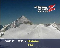 Spalten fast verschwunden, lt. Homepage 25cm Schnee - also nix berauschendes..