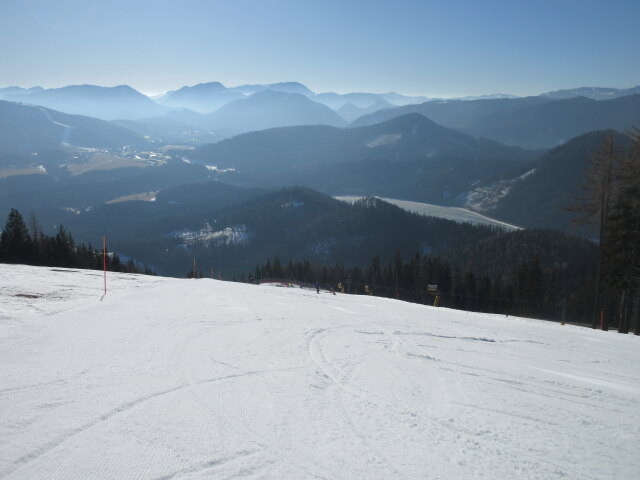 Birkiabfahrt, rechts der 2-SL Birki