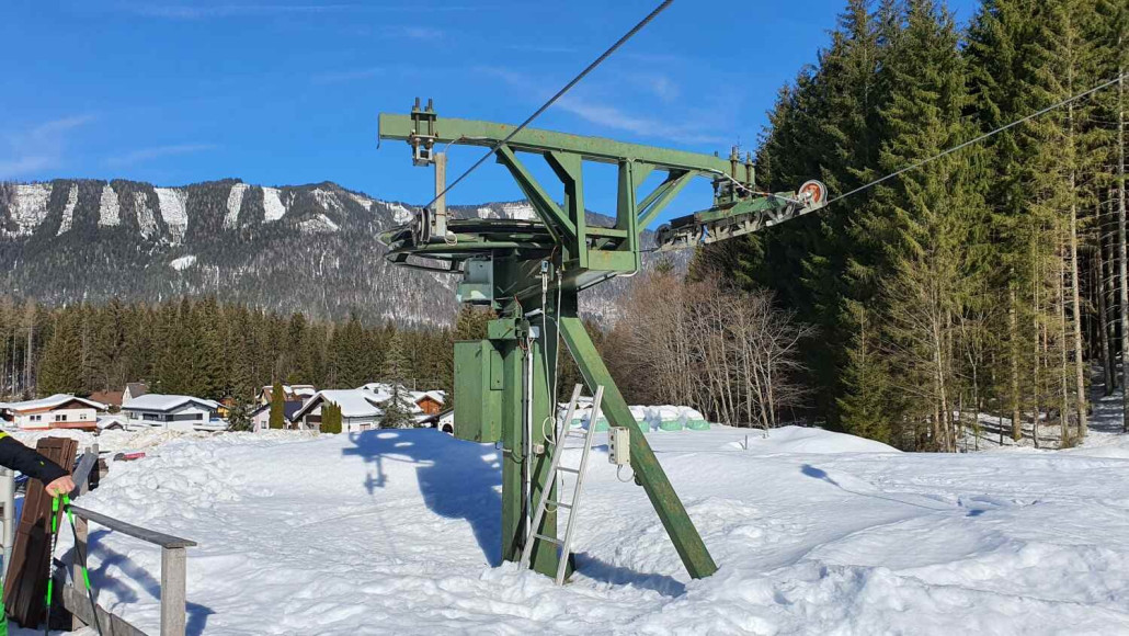 Talstation von vorne.