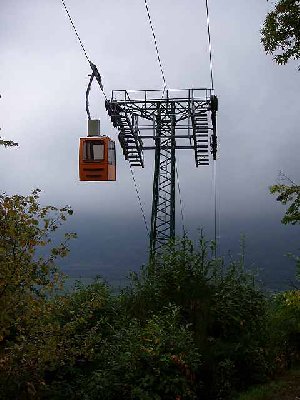 Stütze 2. Schöne Italienische Fachwerkkonstuktion