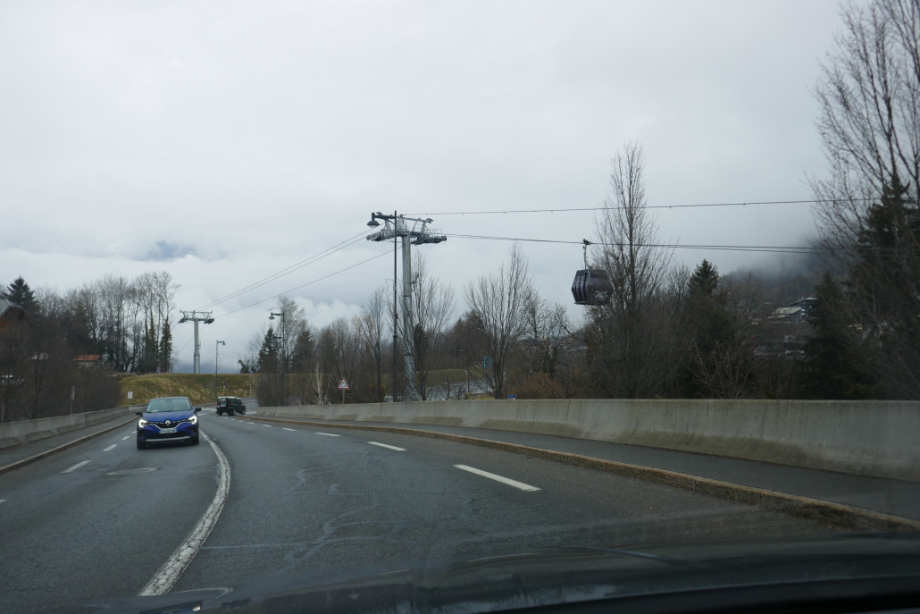 Strecke ins Tal direkt nach der Mittelstation