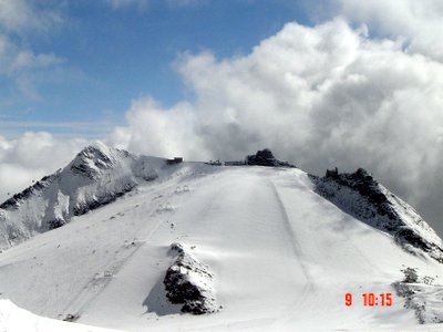 Gefrorene Wand Schlepplifte vom 9.8.2006