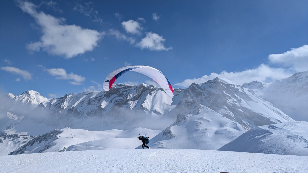 Fliegen ging heute auch gut