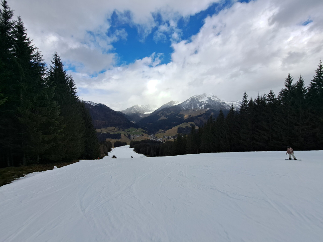 Talabfahrt Rußbach zur Mittagszeit