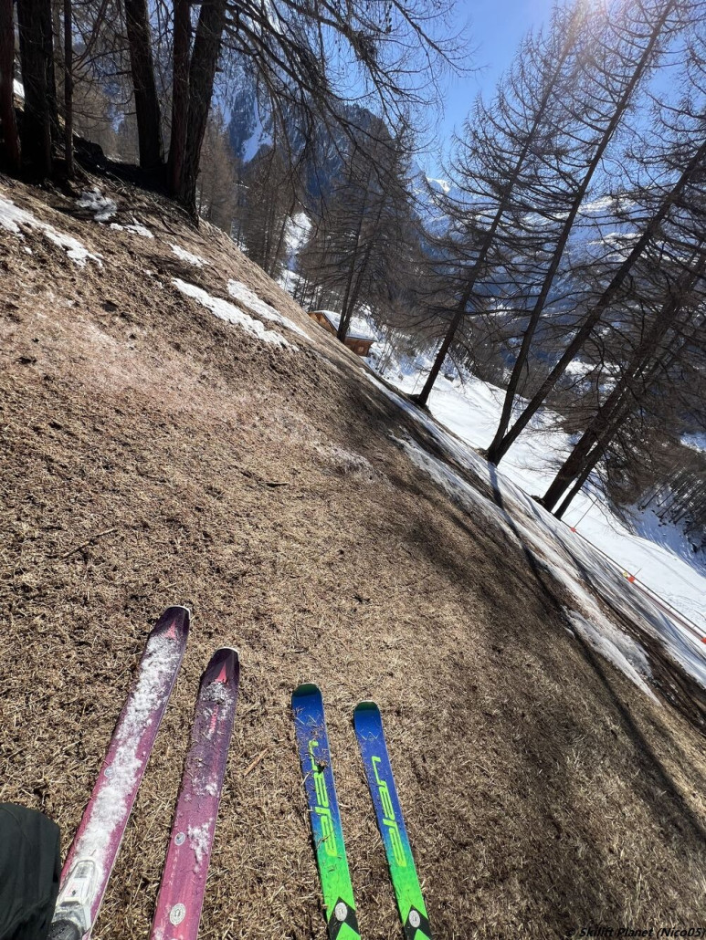 Untere schwarze Piste...