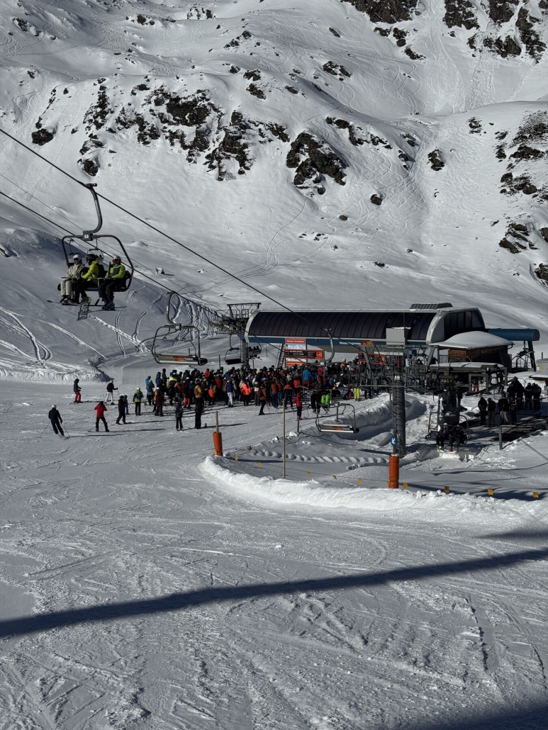 Alle wollen nach Hochfügen