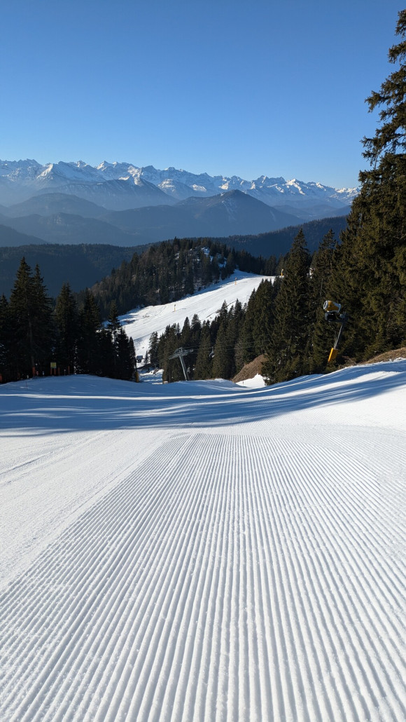 Morgens an der Schrödersteinbahn