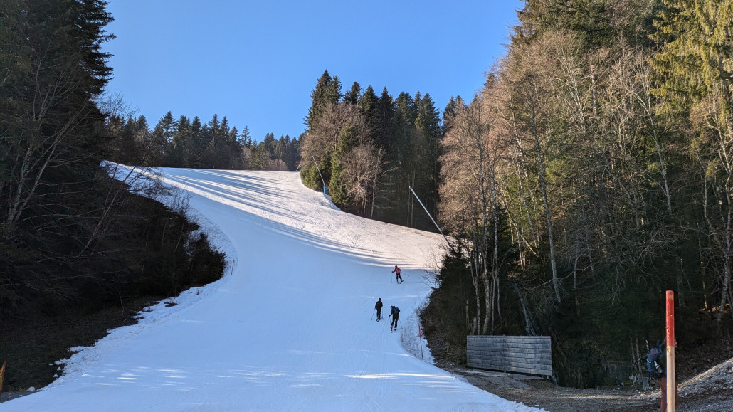 Letzter Hang Familienabfahrt