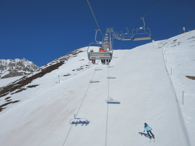 4-CLF Muttenkopf, darunter die Hüttenabfahrt
