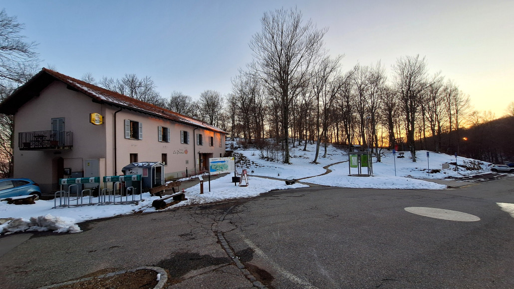 Osteria Peonia unterhalb Bellavista