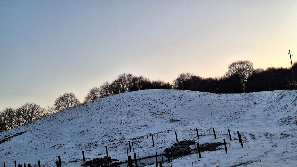 Das Trasse lässt sich noch erkennen