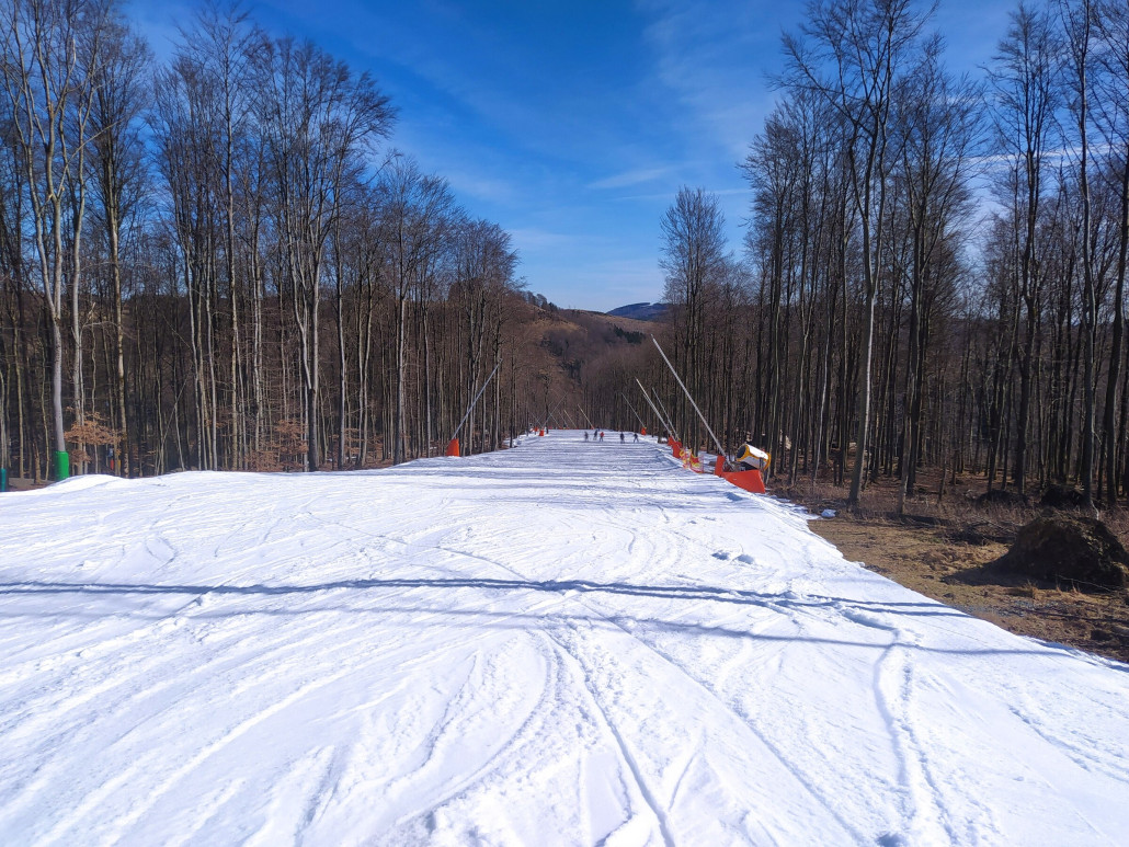 Kappe Waldschneise nach Mittag, griffig