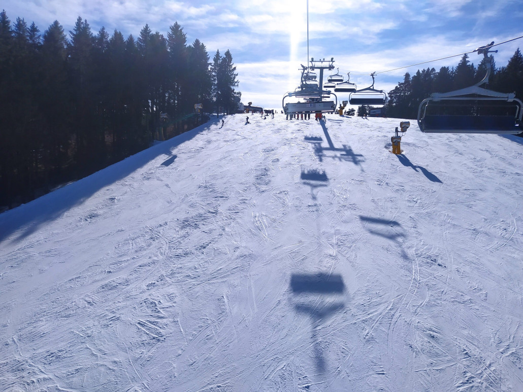 Poppenberg gegen 14 Uhr