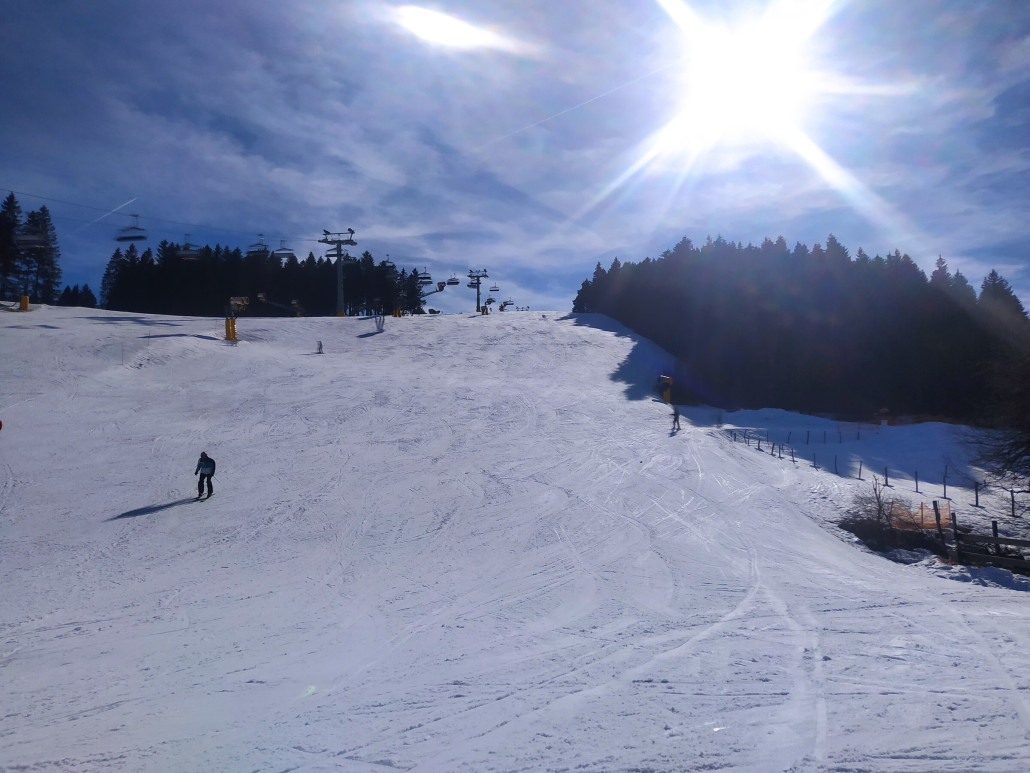 Poppenberg gegen 14 Uhr
