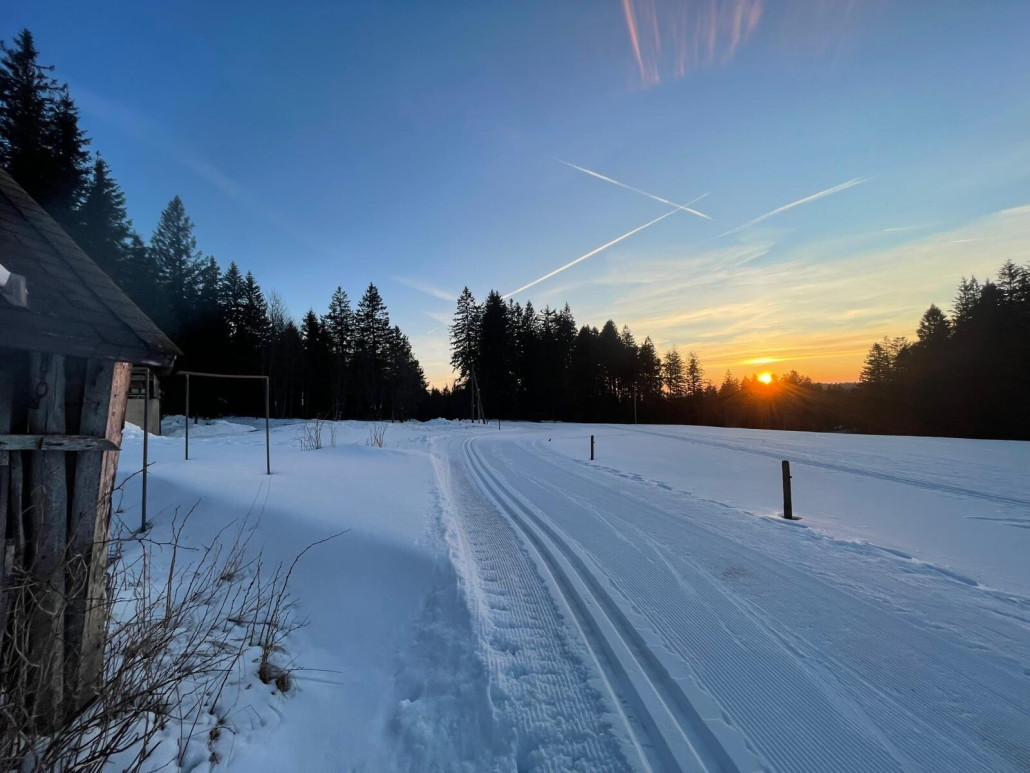 Im März gibt’s die schön langen Sonnenuntergänge