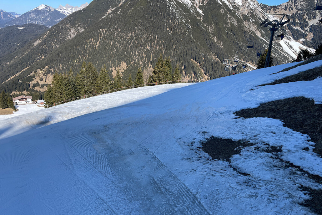 An der Rastkopf Bergstation aperts schon