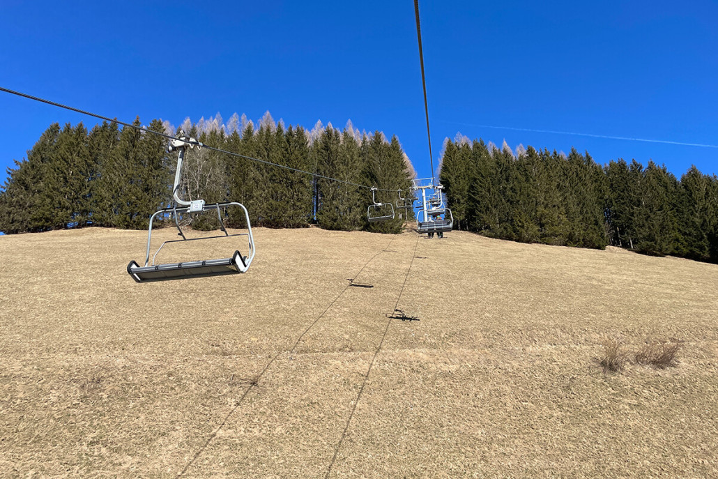 Ausblick aus der Sonnalmbahn