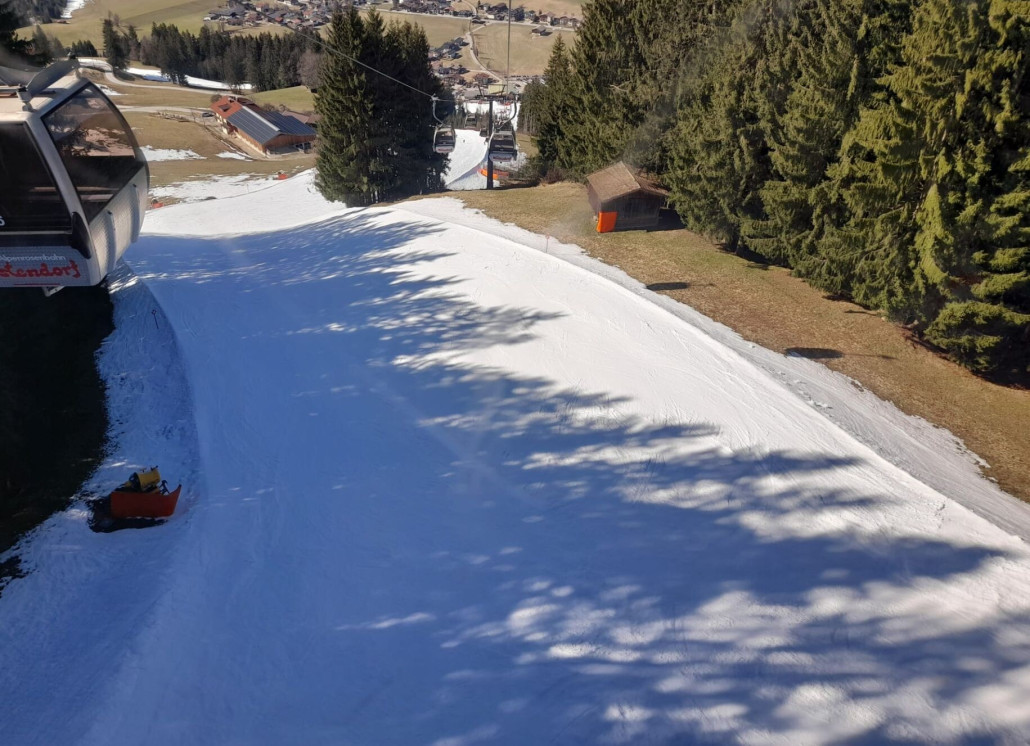 Talabfahrt Westendorf unterhalb alte Mitte