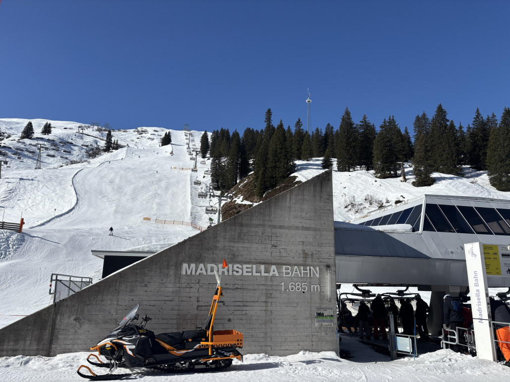 Die altgediente Madrisellabahn