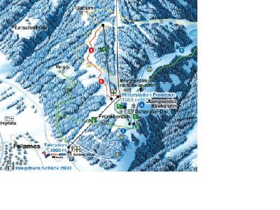 Pistenplan incl neue talabfahrt schlick2000 2006-2006
