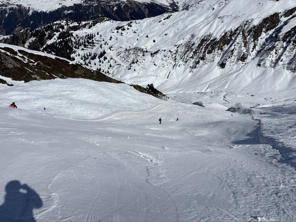 Selbst die 44 ist noch offen - wenn auch mit Grasbüschelkontakt