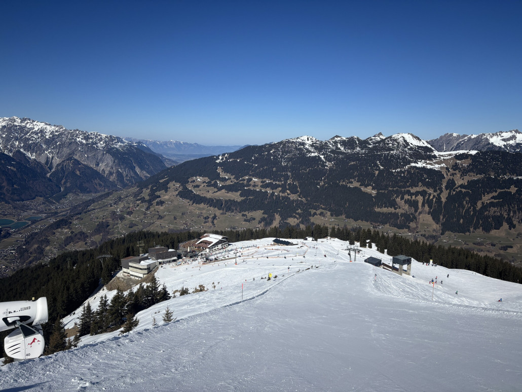Dafür oben am Sennihang coole Ausblicke wie immer