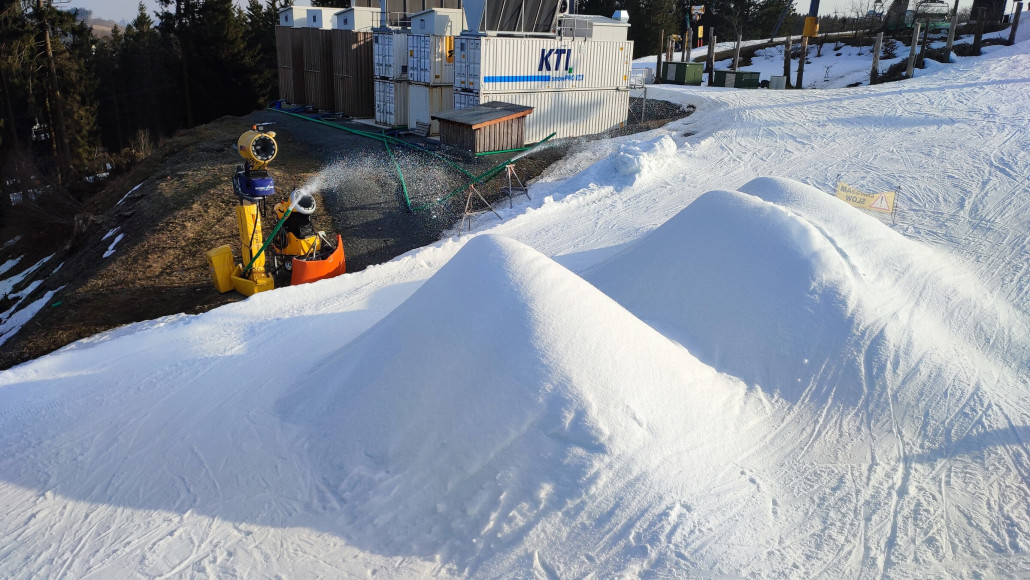 Snowmakerausbeute Poppenberg ganzer Tag