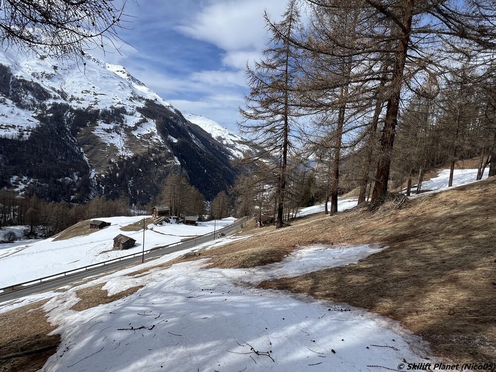 Zur Talstation Tsaté