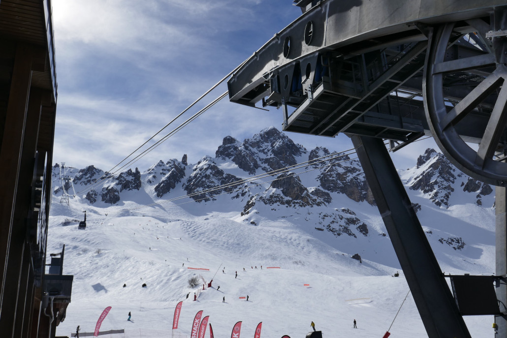 Wiedereröffnete Sauliere PB, die ja das gleiche Problem hatte, wie aktuell die Cime Caron PB und dadurch 2 Jahre nicht in Betrieb war.