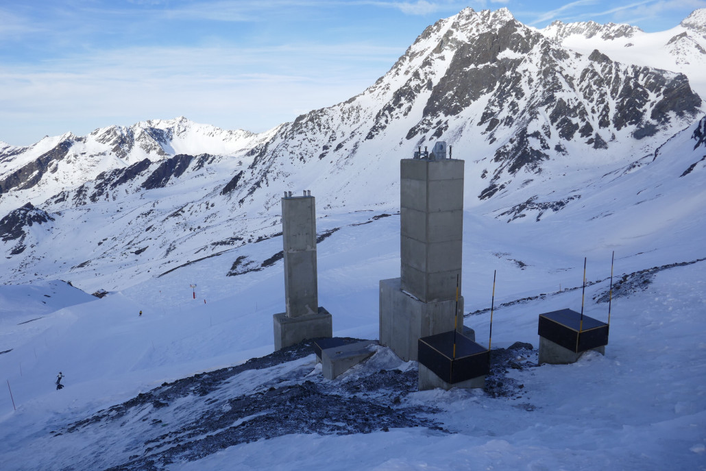 Vorarbeiten neue EUB zum Col de Rosael. Wo wird die eigentlich unten starten?