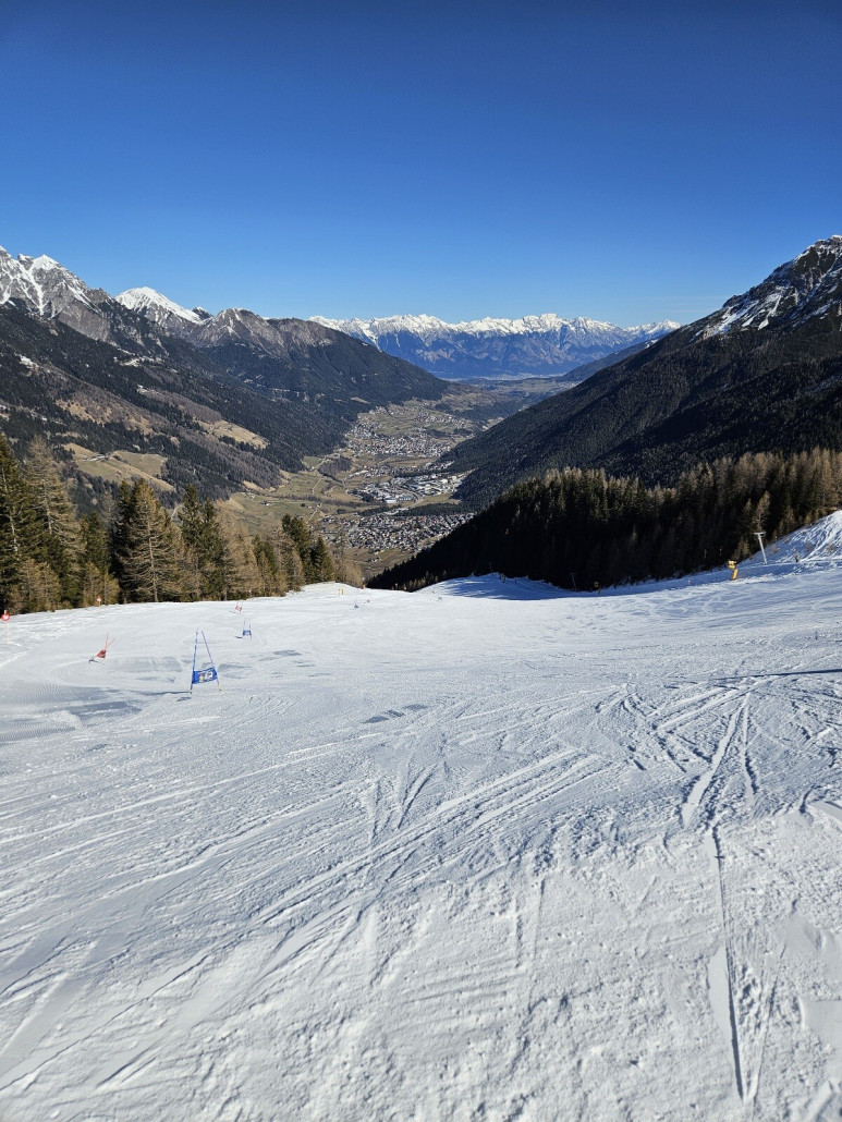 Piste Nr. 2 mit Stubaitalblick