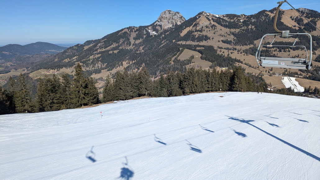 Die rote 9 am Kitzlahner 4er